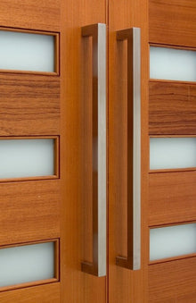 Zanda Toorak Pull Handle 600mm CRS 25x25mm AS1428 SS Matt Black White