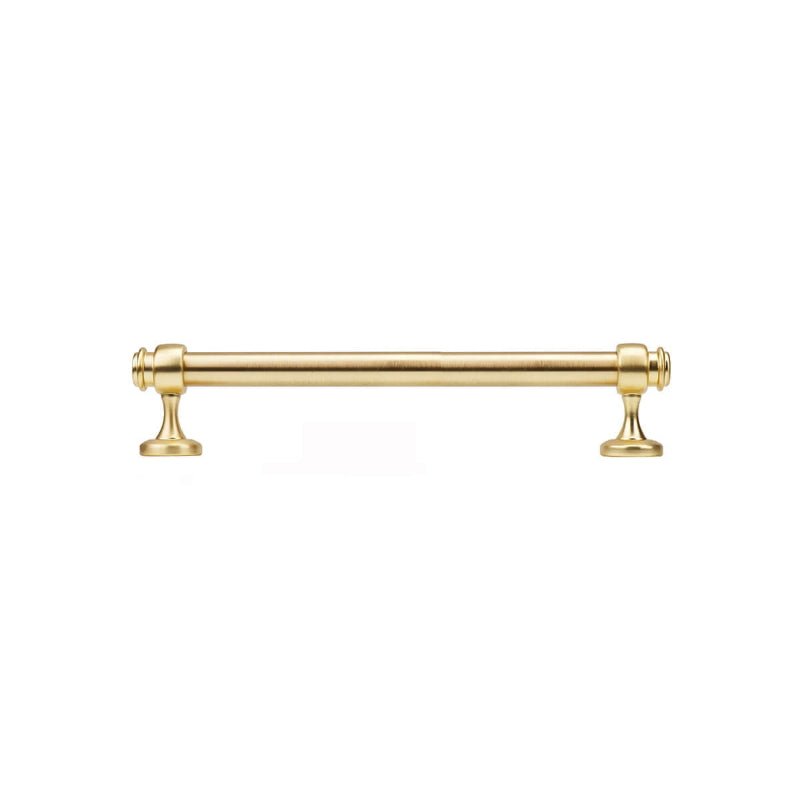 Zanda Mayfair Cabinet Handle Satin Brass & Chrome Polish