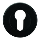 Lockwood Velocity 55MM Round European Cylinder Escutcheon Matt Black VSR5/MBK - primehardware