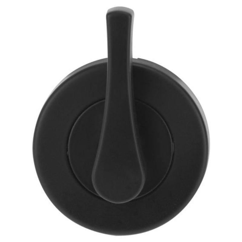 Lockwood Velocity 55MM Round Disabled Accessible Turn Snib Matt Black  VSR9/MBK