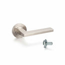 Zanda Vector - Brushed Nickel, Satin Chrome - primehardware