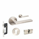 Zanda Vector - Brushed Nickel, Satin Chrome - primehardware