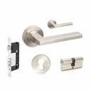 Zanda Vector - Brushed Nickel, Satin Chrome - primehardware