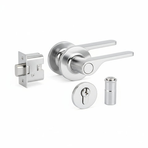 Zanda Vector - Brushed Nickel, Satin Chrome - primehardware
