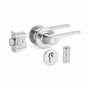 Zanda Vector - Brushed Nickel, Satin Chrome - primehardware