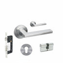 Zanda Vector - Brushed Nickel, Satin Chrome - primehardware