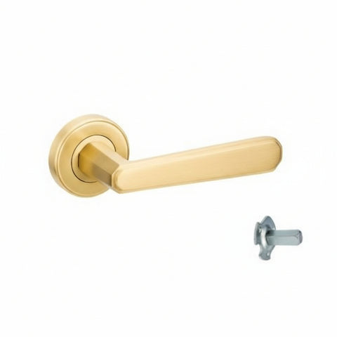 Zanda Vienna – Satin Brass - primehardware