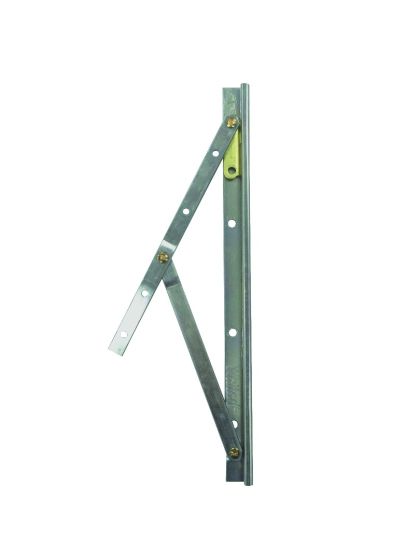 WHITCO W010701 WINDOW STAY STANDARD FRICTION STEEL SILVER 300MM TP SHARP SILVER KINETIC PEARL - primehardware