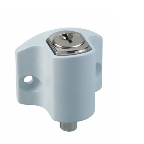 WHITCO W2208011 W2208 MINI PUSH LOCK CYL4 DP SHARP SILVER KINETIC PEARL - primehardware