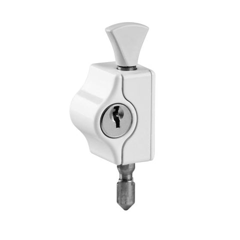 WHITCO W2223016C45KA W2223 MINI WINDOW BOLT CYL4 TP 5KA White - primehardware