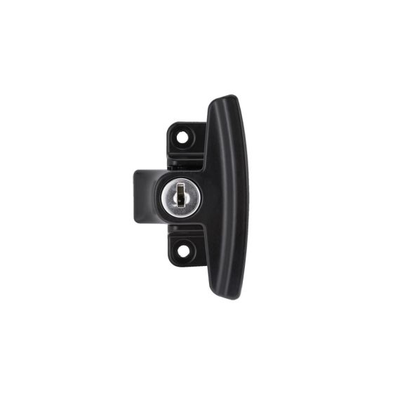 WHITCO W285617K DIECAST SLIDING WINDOW LOCK ALUMINIUM STRIKE TP Black - primehardware
