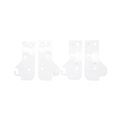 WHITCO W312316 HOOK HINGE TP White - primehardware