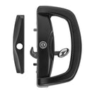 WHITCO W500817 BLAXLAND DOUBLE CYLINDER SLIM OUTER PULL INT 5MM PACKER UNI STRIKE Black - primehardware