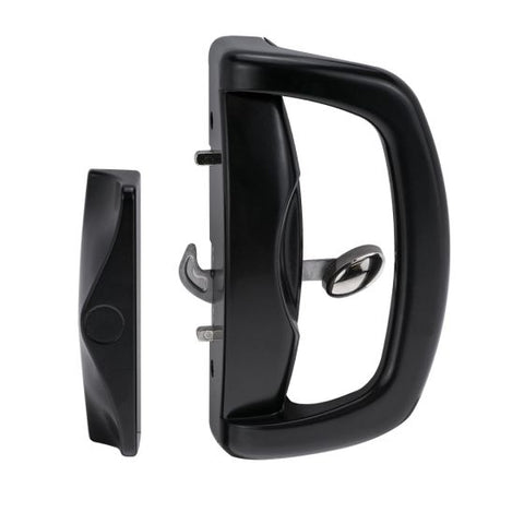 WHITCO W502417 BLAXLAND DUMMY SLIM OUTER PULL 17.5MM STRIKE Black - primehardware