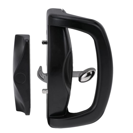 WHITCO W502617 BLAXLAND NON KEYED SLIM OUTER PULL UNI STRIKE Black