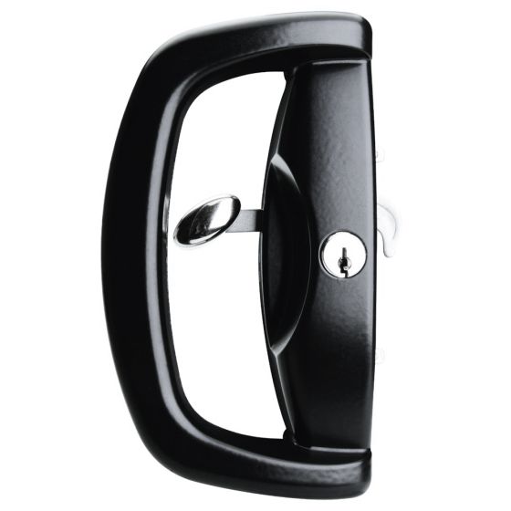 WHITCO W502PB/Z2BLK5KA BLAXLAND INTERNAL 5PIN CYL OFFSET OUTER PULL UNI STRIKE 37MM 5KA TP Black - primehardware