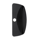 WHITCO W507617 BLAXLAND FLAT OUTER PULL WITH CYLINDER HOLE & RETAINER Black - primehardware