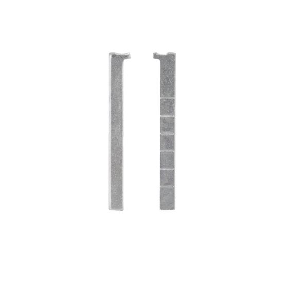 WHITCO W531400 CYLINDER 5PIN KD SWIVEL TURNBAR CROPPED JAMES GLASS TP Chrome Plate - primehardware