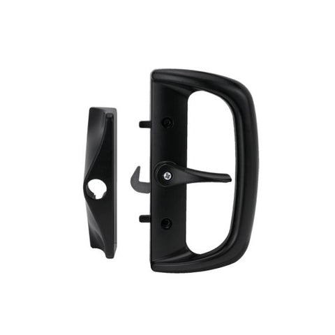 WHITCO W545517 MAWSON 5PIN KD OFFSET OUTER PULL EXTENDED SNIB STEEL STRIKE TP Black - primehardware