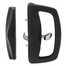 WHITCO W554BB/P0BLK OXLEY SNIB ONLY INT, PLASTIC OUTER PULL, NO CYLINDER, NO STRIKE Black - primehardware