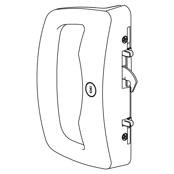 WHITCO W554DD/P7BLKDP OXLEY DP Black - primehardware