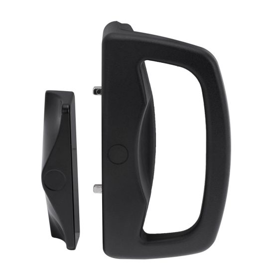 WHITCO W562BB/Z6BLK OXLEY DUMMY OUTER PULL 14MM FACE FIX STRIKE TP Black - primehardware