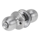 WHITCO W713304 PRIVACY SET BALL TP Satin Stainless Steel - primehardware