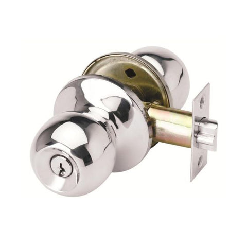 WHITCO W7134045PK ENTRANCE SET BALL TP 5PIN PROJECT KEYED Satin Stainless Steel - primehardware