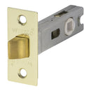 WHITCO W719002 INTERNAL DOOR FURNITURE 60MM PASSAGE LATCH TP Gold - primehardware
