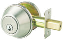 WHITCO W720405 DOUBLE CYLINDER DEADBOLT TP Satin Chrome Plate - primehardware