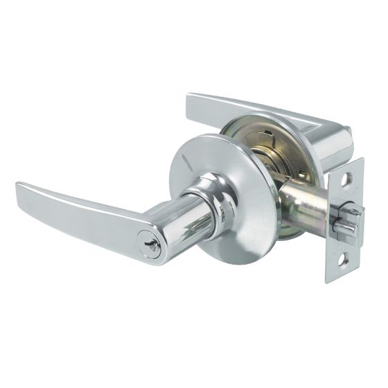 WHITCO W7300055PK ENTRANCE SET BEVEL TP 5PIN PROJECT KEYED Satin Chrome
