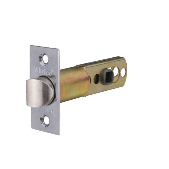 WHITCO W736608 KNK / KNL PASSAGE LATCH 60 - 70MM BACKSET TP Chrome Plate - primehardware