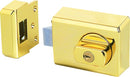 WHITCO W750602 W75 DEADLATCH TIMBER FRAME STRIKE DP Gold - primehardware