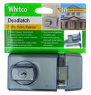 WHITCO W750605 W75 DEADLATCH TIMBER FRAME STRIKE DP Satin Chrome - primehardware