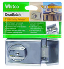 WHITCO W750608 W75 DEADLATCH TIMBER FRAME STRIKE DP Chrome Plate - primehardware