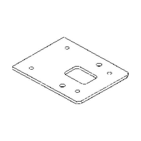 WHITCO W752617 W75 DEADLATCH PACKER PLATE TP Black