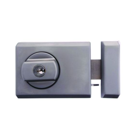 WHITCO W754105 W75 DEADLATCH TIMBER FRAME STRIKE TP Satin Chrome