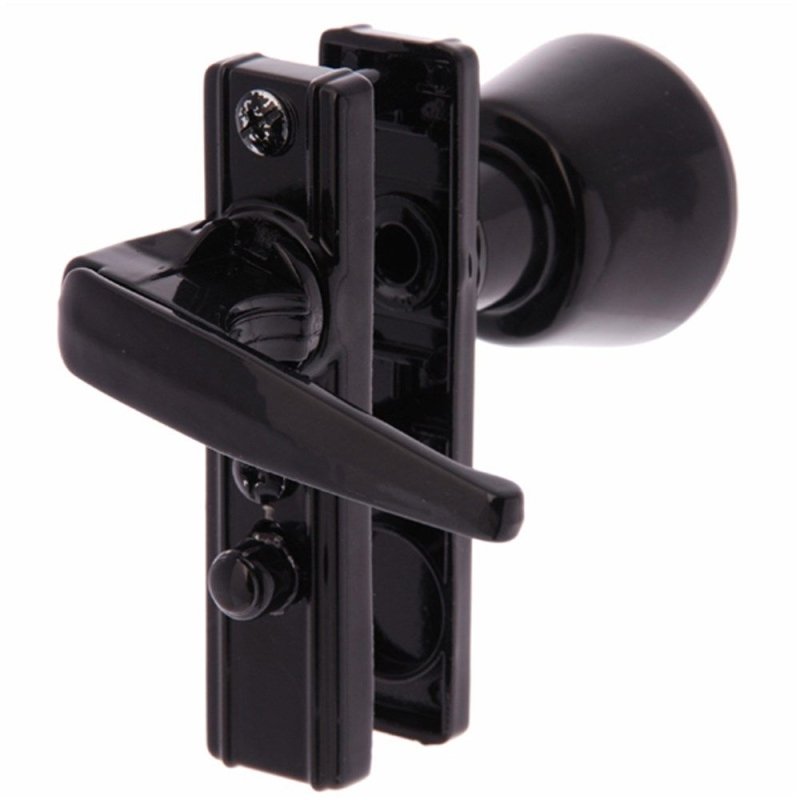 WHITCO W820117 SCREEN DOOR LATCH Black - primehardware