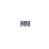 WHITCO W822417 BASS SLIDING SCREEN DOOR BI - PARTING STRIKE Black - primehardware
