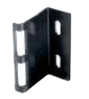 WHITCO W822617 BASS SLIDING SCREEN DOOR STEGBAR STRIKE Black - primehardware