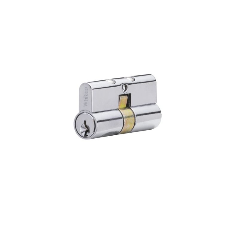 WHITCO W842SP10 CYLINDER 2 X 5 PIN PROFILE KEY SP10 Chrome Plate - primehardware