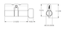 Whitco Euro Cylinder C4 Profile With Non Handed Turn - primehardware