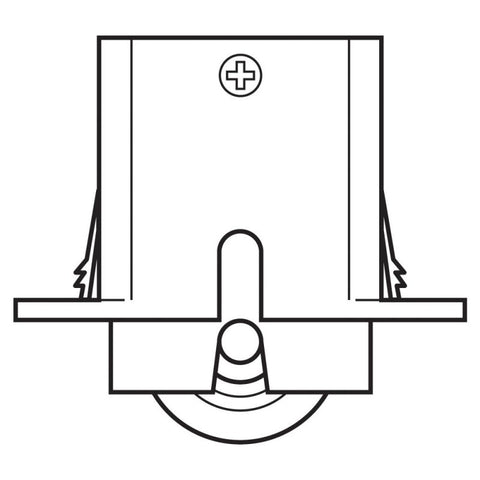 WHITCO W862600 SECURITY DOOR ROLLER SPEED FIT No Finish - primehardware
