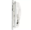 WHITCO W865316 LEICHHARDT STANDARD SLIDING SECURITY DOOR LOCK NO CYLINDER White - primehardware