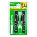 WHITCO W867917 LEICHHARDT SLIDING SCREEN DOOR LOCK DP Black - primehardware