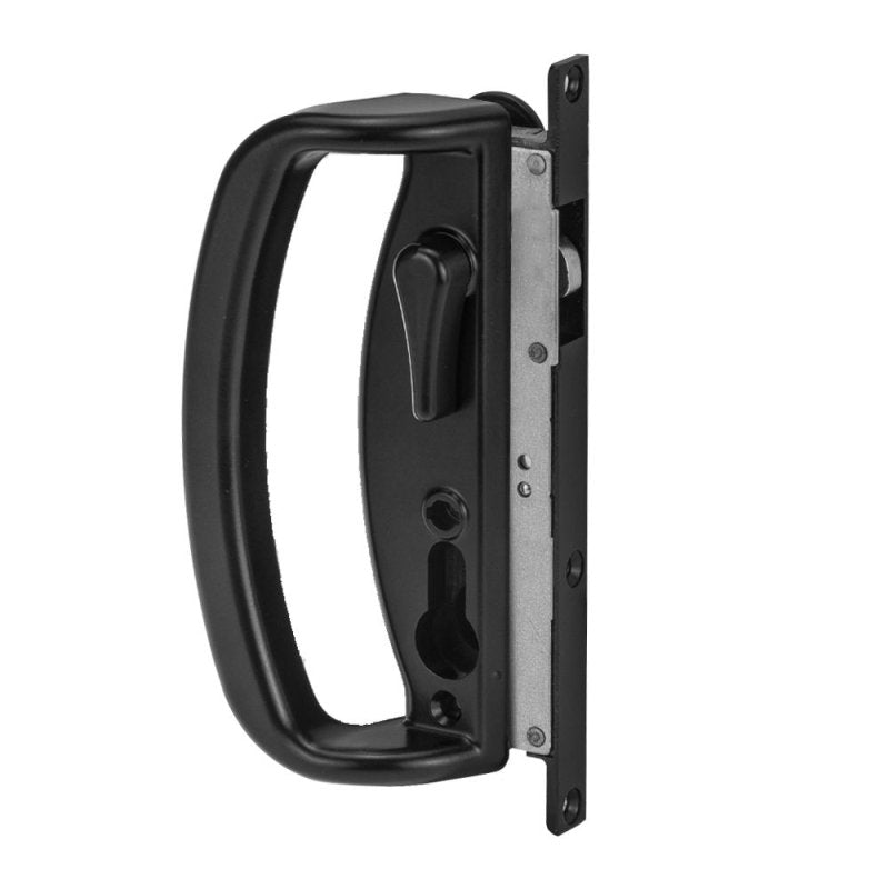 WHITCO W869817 LEICHHARDT HANDLE KEYED LH (XO) Black - primehardware