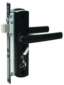 WHITCO W892117 TASMAN MK2 HINGED SECURITY DOOR LOCK NO CYLINDER Black - primehardware
