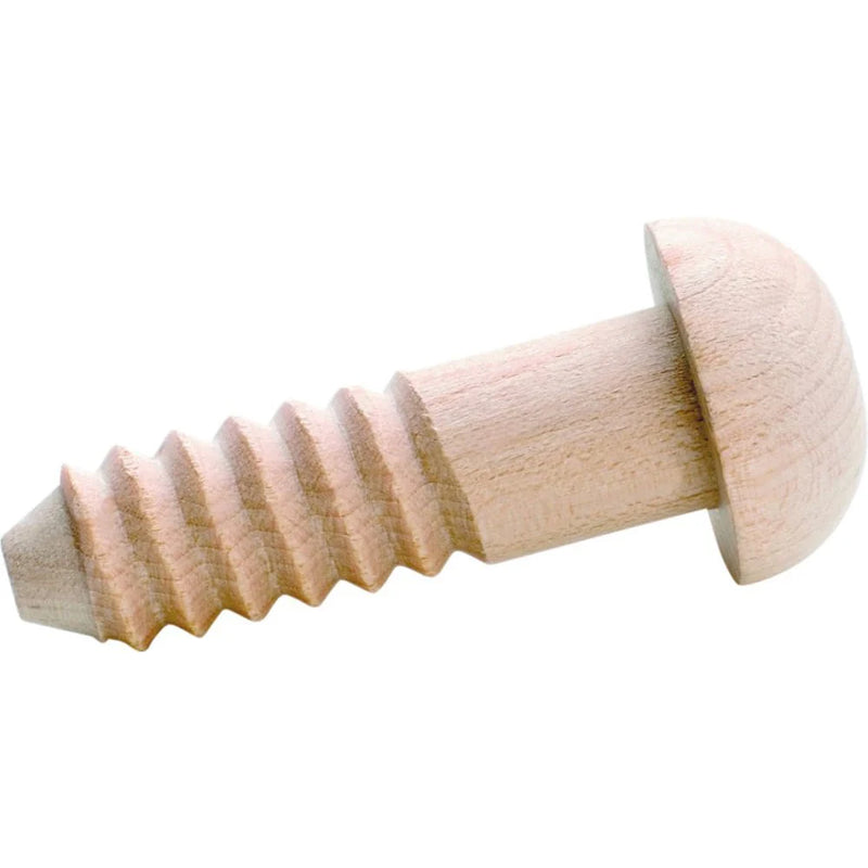 Tradco Component Wood Screw Wooden to Suit Cedar and Pine Cupboard Knobs