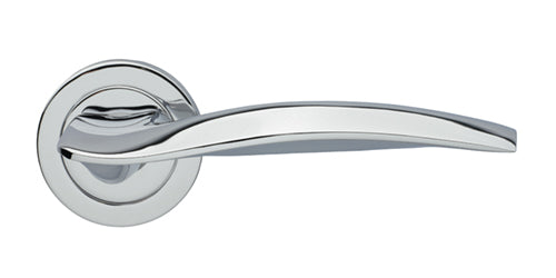 Manital- Wind Lever Round Rose Door Handle