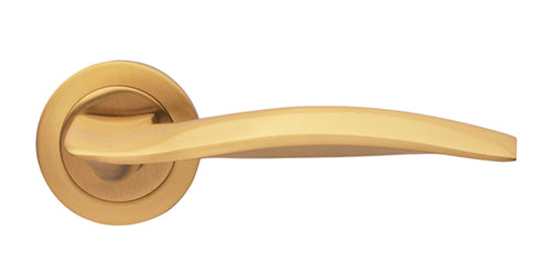 Manital- Wind Lever Round Rose Door Handle